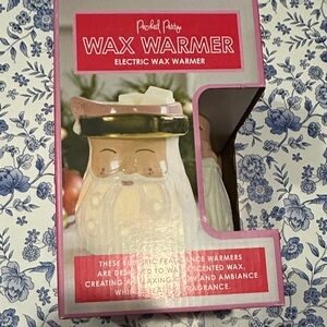 Packed Party Santa Wax Warmer - Cream and Pink